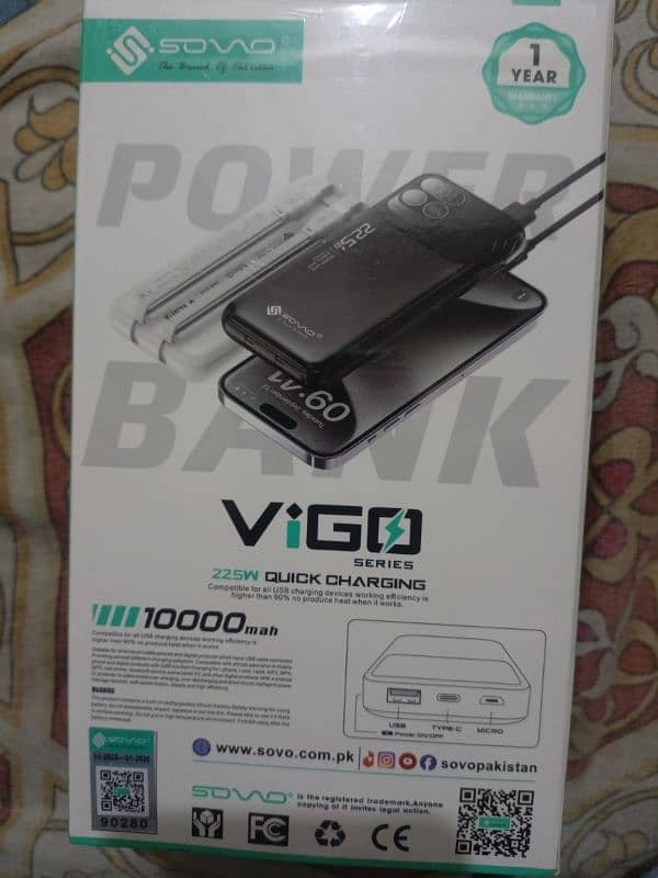 sovo model 602 10000mah power bank 2