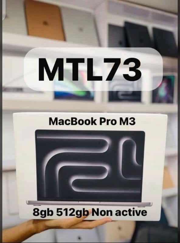 Macbook Pro M3 8gb 512gb New boxpak 2