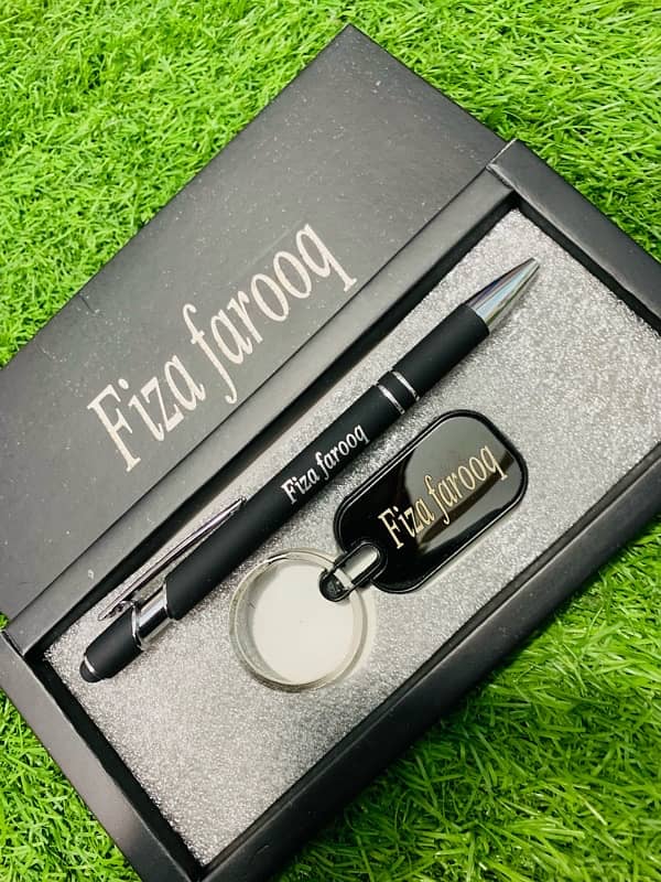 customized Pen  & Keychain box by Apna e bazar 1