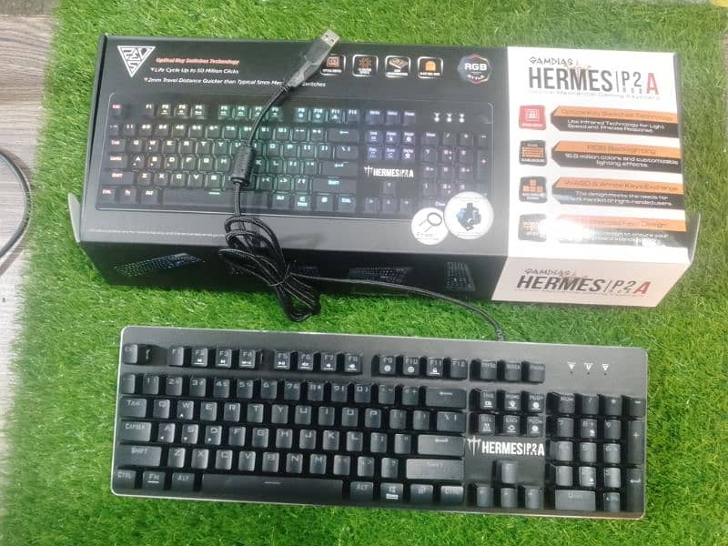 HERMES Gaming Keyboard Box Pack Stock 1