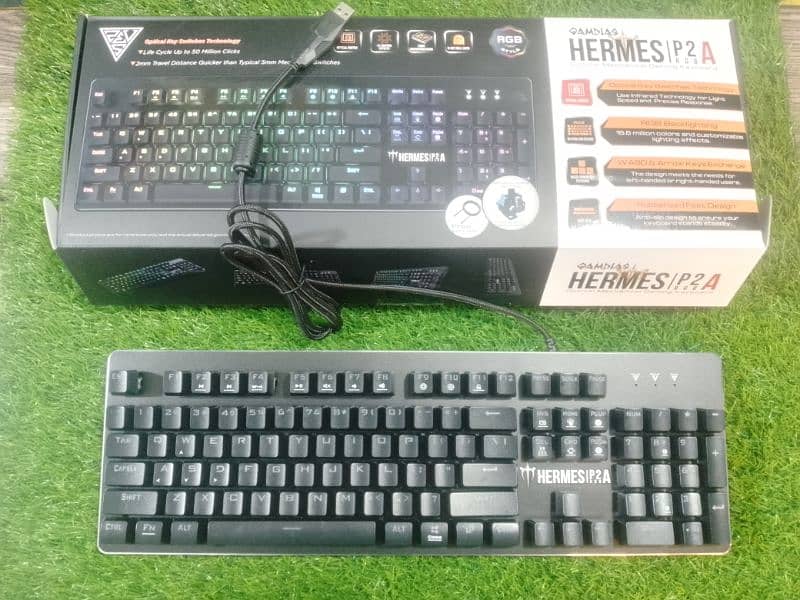 HERMES Gaming Keyboard Box Pack Stock 3