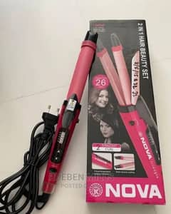 nova 2 in 1 hair straightener