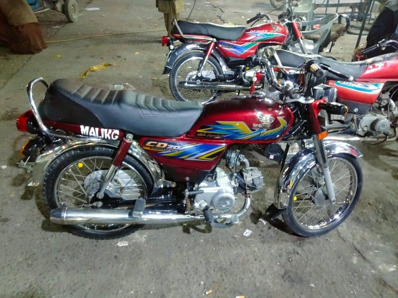 Honda Cd 70 2021 Model All Punjab Registered 0