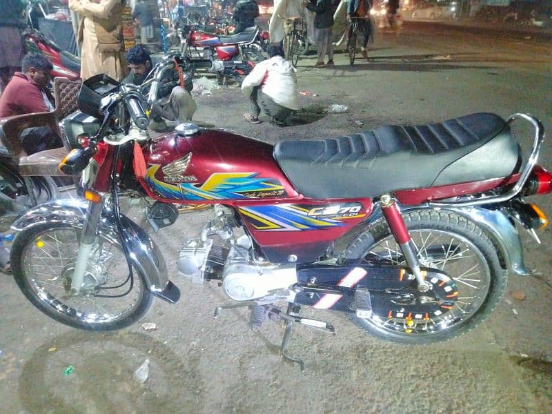 Honda Cd 70 2021 Model All Punjab Registered 2