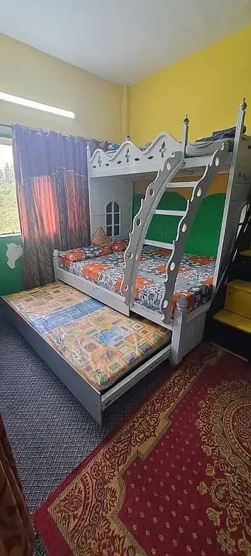 kids bed | kids bunk bed | kids furniture | triple bed | bunker bed 3