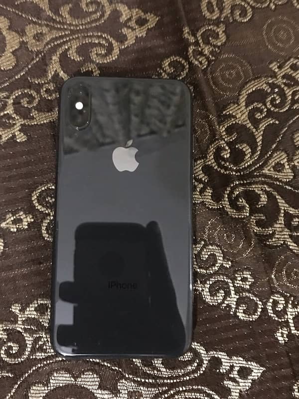 I phone x 64 gb factory unlock sim times available 03014815362 4