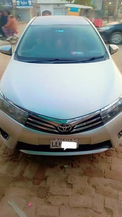 Toyota Corolla GLI 2016 WhatsApp number 03476833437