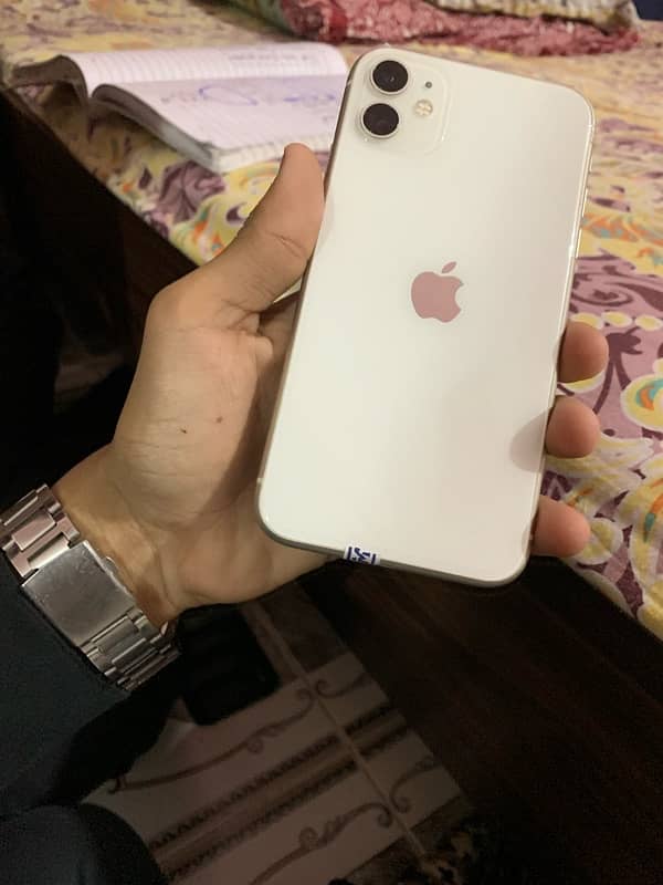 Iphone 11 FU non pta White colour with box 0