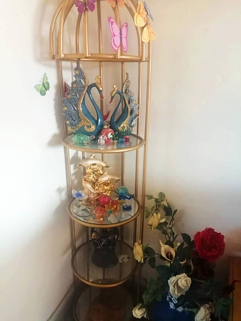 decoration cage stand for sale, brand new condition 1