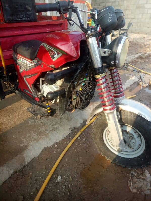 loader Raksha laal din 150cc low high gear 4 sale 1