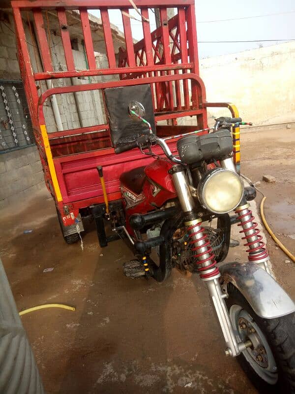 loader Raksha laal din 150cc low high gear 4 sale 2