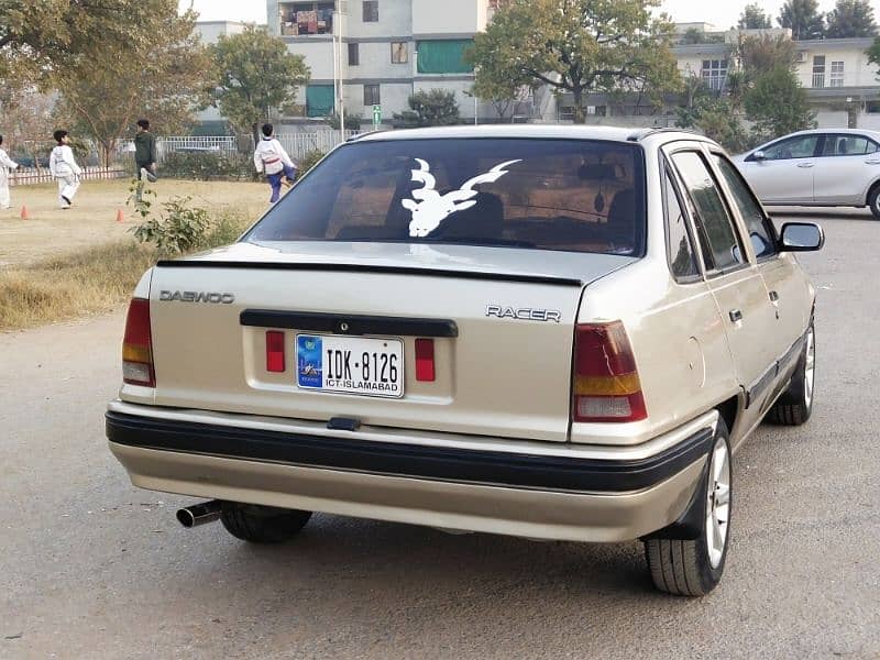 Daewoo Racer Officer's scheme Islamabad registered 4