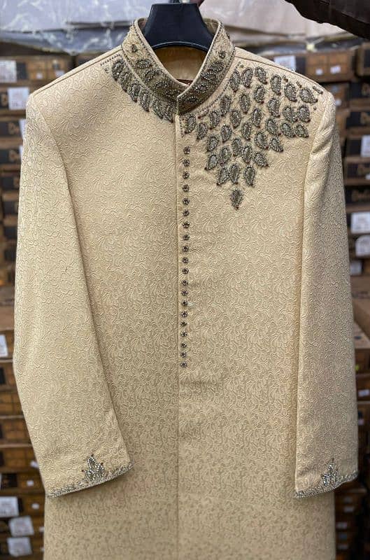 Dulha Sherwani Full Set For Sale 8