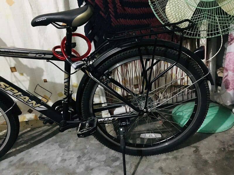 its new bicycle Neat and clean bicycle and it very fast 4