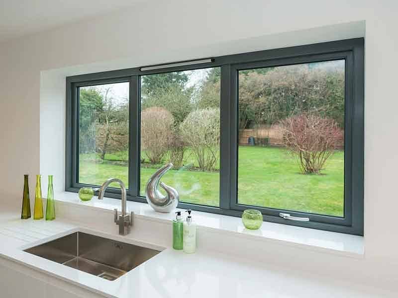 Aluminum windows - Glass Works - Glass Doors - 12mm - 8mm - Glass work 1