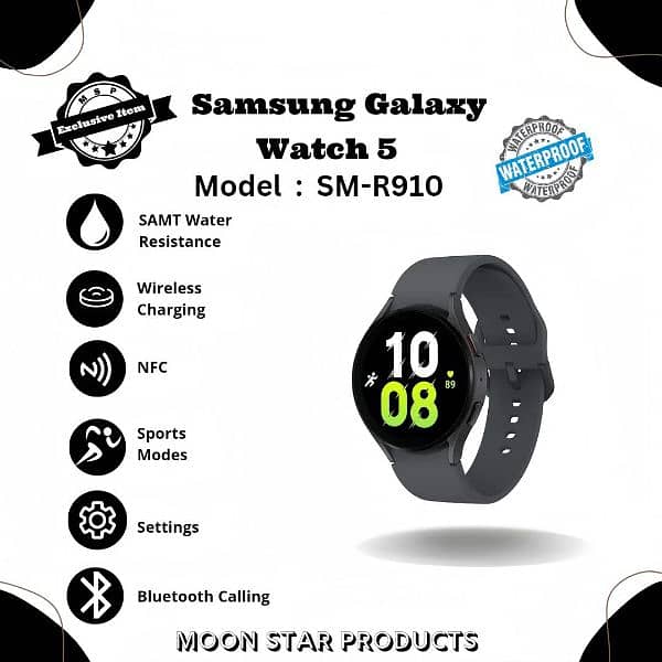 Smart watch with Bluetooth 5 _1 pc and health Fitness Tracker 3