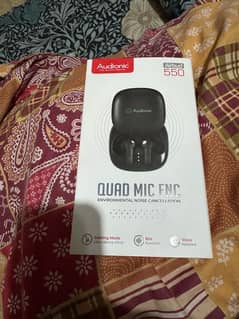 Audionic Airbuds 550 | Extra Bass | only few days used 10/10 condition