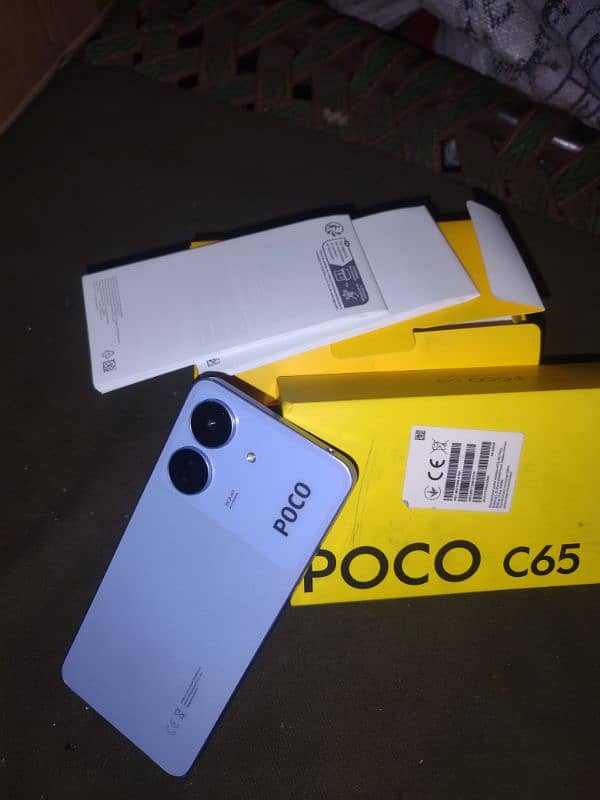 Poco c 65 256 GB exchange possible 0