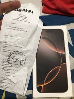 IPhone 16 pro max 256gb factory unlocked (BNIB)