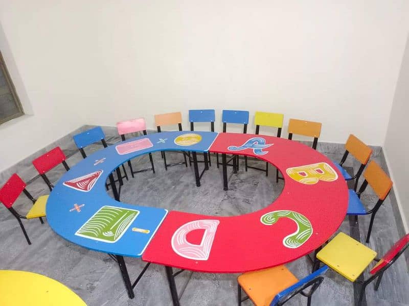 school furniture/ baby chair / class room table/ study chair table / 11