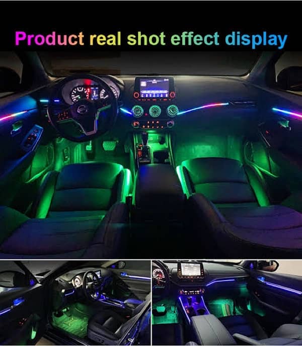 Universal Car Interior LED Atmosphere 1