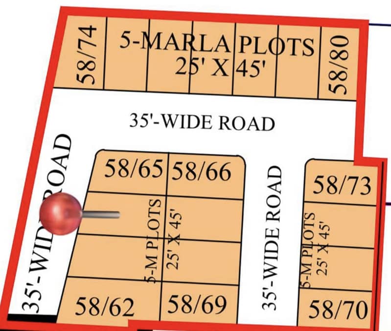 PLOT# 58/68 AA BLOCK, INVESTOR PRICE DEAL NO TAXES NO FEES 0