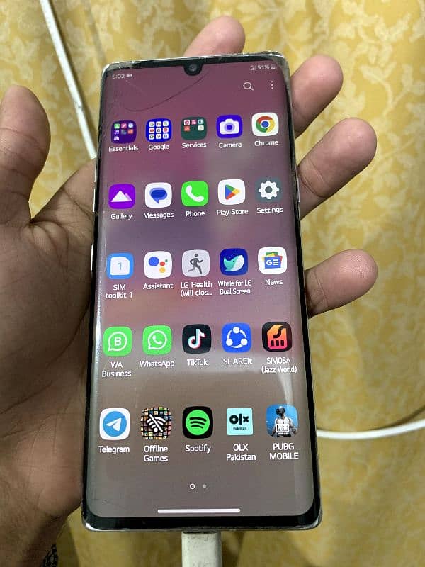 Lg velvet 5g pta ( 8 , 128 ) (exchange possible) 2