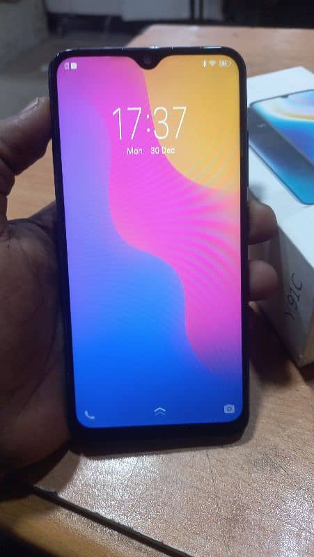 vivo y91c 2/32 pta official approved with box 4