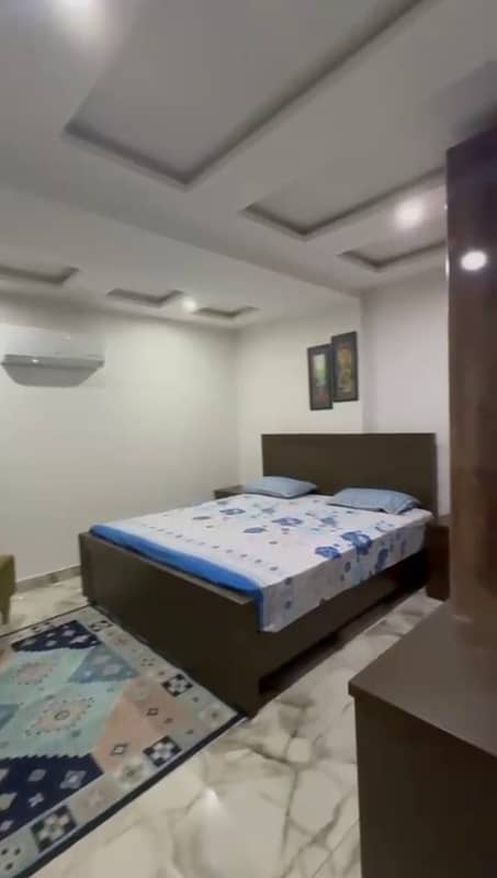 Full Furnished 1-Bed Apartment For Rent In Bahria Town, Lahore-Sector D 0