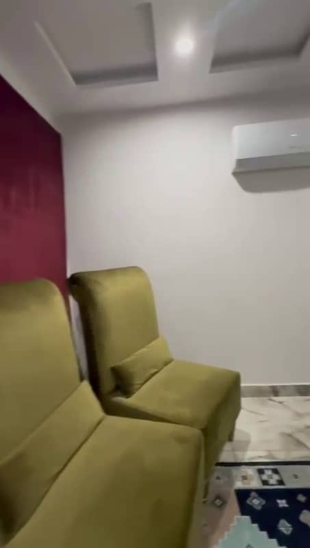 Full Furnished 1-Bed Apartment For Rent In Bahria Town, Lahore-Sector D 6