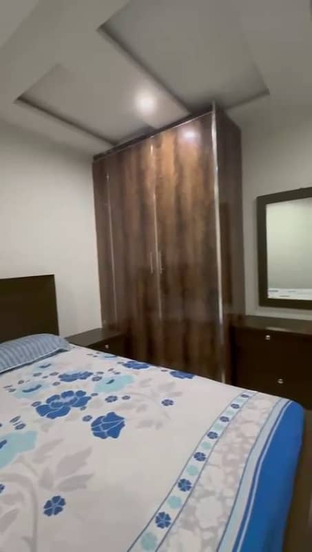 Full Furnished 1-Bed Apartment For Rent In Bahria Town, Lahore-Sector D 7