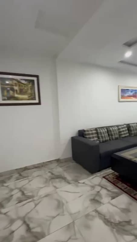 Full Furnished 1-Bed Apartment For Rent In Bahria Town, Lahore-Sector D 8