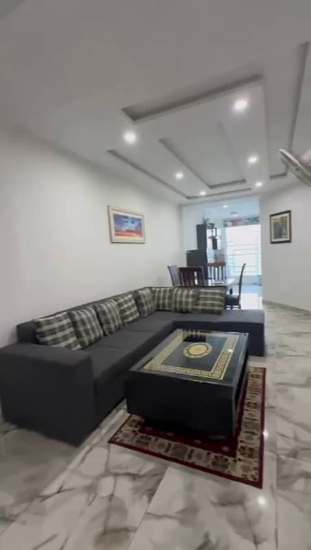 Full Furnished 1-Bed Apartment For Rent In Bahria Town, Lahore-Sector D 9