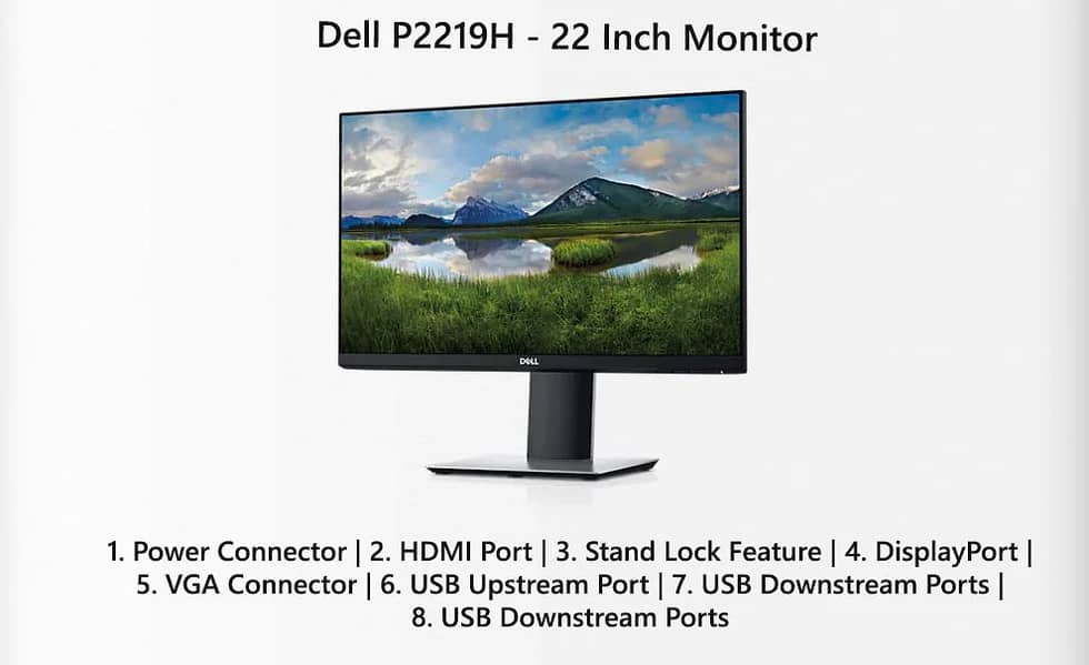 22" Inch Borderless Monitor Dell/HP/Acer/AOC Different Models/Prices 9