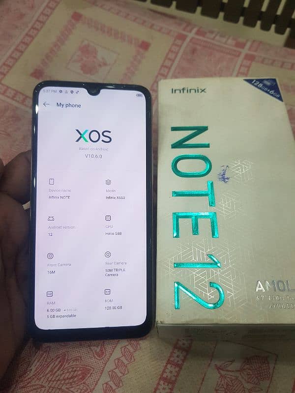 infinix note 12 +Box 2