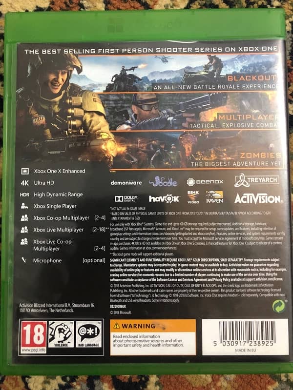 Call Of Duty Black OPS IV [4], For both Xbox one & Xbox series X & S. 1