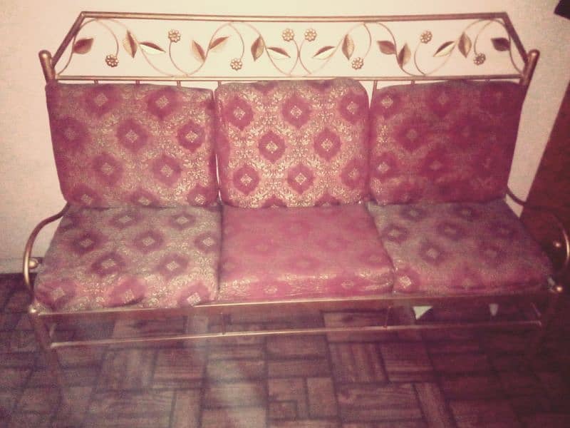 used iron 5 seater sofa for sale 1