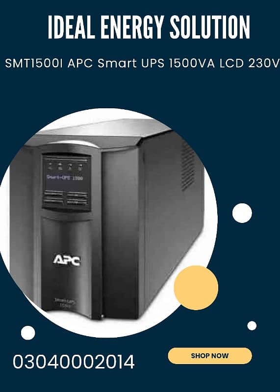 APC Smart UPS 1500VA 1000VA LCD 230V 0