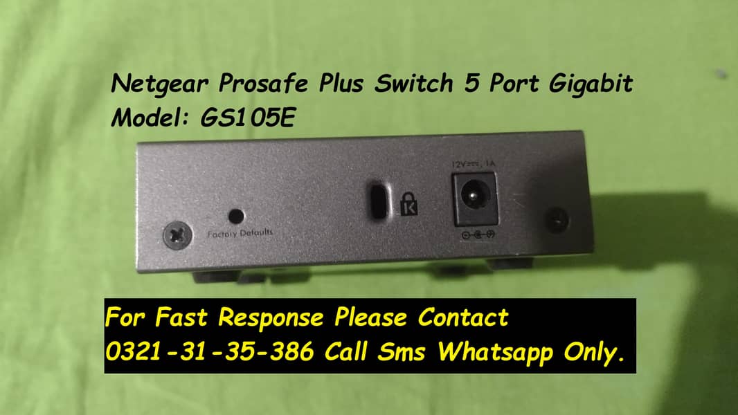 netgear 5 port gigabit switch 1