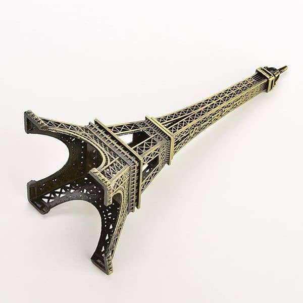 Metal Manument Eiffel Tower for home And office Decor 1 pc 9 inches 1