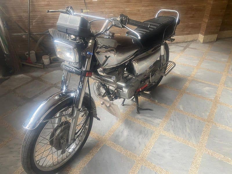 Honda 125 Pubjab no 21 Model 0