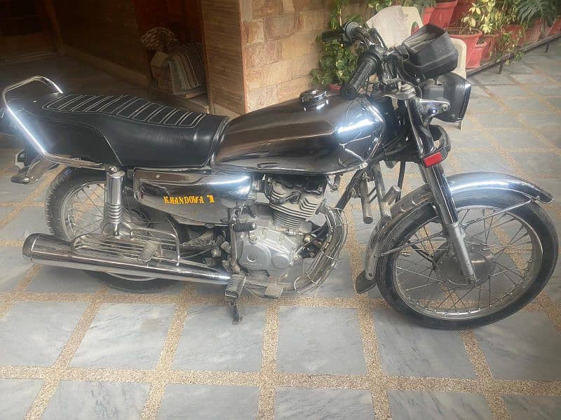 Honda 125 Pubjab no 21 Model 2