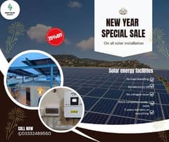 New year special sale 25%off on all SOLAR system