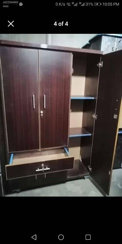 brand new, zero meter, 2 door wardrobe 2