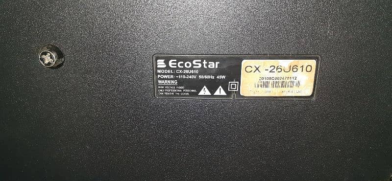 ecostar led TV 1