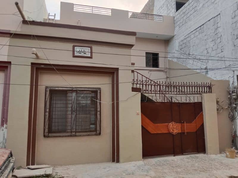 portion for small family in gulistan e johar on malir cantt road 7