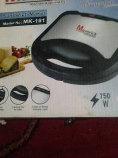 sandwich maker new