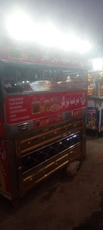 Burger stall 1