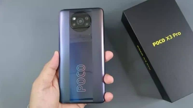 Poco x3pro 6/128 with original charger and box with Snapdragon 865 0