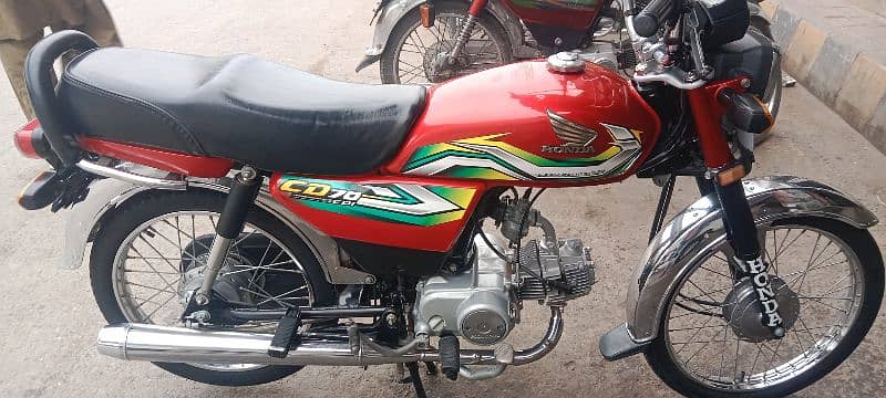 Honda cd 70 2023 model net and calen 1